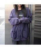 【ウィゴー/WEGO】の【ユニセックス着用ITEM】ケミカルスウェットカーディガン 人気、トレンドファッション・服の通販 founy(ファニー) ファッション Fashion レディースファッション Fashion for Women トップス・カットソー Cut & Sew Tops カーディガン・羽織り Layered Style Cardigans レディースパーカー・カジュアルフーディー Casual Hoodies & Sweatshirts スウェット・クルーネックトップス Sweatshirts & Crewnecks / Relaxed Fit Sweat Tops ヴィンテージ Vintage Style 秋 Autumn カーゴパンツ Cargo Pants, Utility Pants カーディガン Cardigan, Knitwear シンプル Simple, Minimal スウェット / スエット Sweatshirt, Sweatwear スマホ Smartphone, Mobile Device デニム Denim, Jeans Material トレンド Trend, Trending Now 長袖 Long Sleeve, Full Sleeve ビッグ Big, Oversized 羽織 Haori, Light Jacket ミニスカート Mini Skirt, Short Skirt 無地 Plain, Solid Color 冬 Winter / This Winter A/W・秋冬 Autumn/Winter おすすめ Recommended / Our Picks thumbnail パープル|ID: prp329100004701768 ipo3291000000033949408