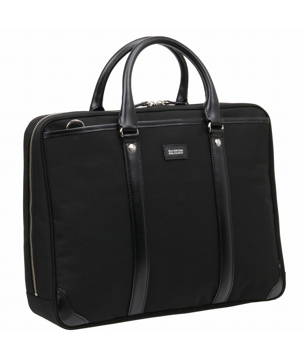 【エース バッグズ アンド ラゲッジ/ACE BAGS & LUGGAGE / MEN】のMACKINTOSH PHILOSOPHY バルヴェニー ブリーフ 1気室 A4 54285 マッキントッシュフィロソフィー インテリア・キッズ・メンズ・レディースファッション・服の通販 founy(ファニー) 　ファッション　Fashion　メンズファッション　Fashion for Men　バッグ　Bags　キルティング　Quilted, Quilting　ショルダー　Shoulder, Shoulder Strap　シンプル　Simple, Minimal　ジャケット　Jacket, Outerwear　スマホ　Smartphone, Mobile Device　フロント　Front, Front Design　ポケット　Pocket, Pocket Detail　ビジネス 仕事 通勤　Business / Work / Commuting　ブラック|ID: prp329100004701775 ipo3291000000033949441