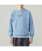 【アンフィーロ/UNFILO / MEN】の【男女兼用】グラフィックプリント スウェットTEE 24年秋冬商品 ブルー|ID: prp329100004701776 ipo3291000000035772861