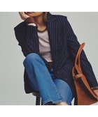 【アイシービー/iCB】のシックツイードストライプ テーラードジャケット 人気、トレンドファッション・服の通販 founy(ファニー) ファッション Fashion レディースファッション Fashion for Women アウター Coat / Outerwear Collection レディースジャケット・軽アウター Jackets テーラードジャケット / 通勤・きれいめスタイル Tailored Jackets & Blazers 2024年 2024 2024-2025秋冬・A/W Autumn/Winter 2024–25 AW24–25 ジャケット Jacket, Outerwear ストライプ Stripe, Striped Pattern ストレッチ Stretch, Stretchy Fabric マニッシュ Mannish, Boyish A/W・秋冬 Autumn/Winter thumbnail ネイビー系|ID: prp329100004701780 ipo3291000000033949476