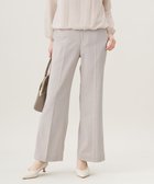 【自由区/JIYU-KU】の【セットアップ対応・洗える】ウールブレンドセットアップ パンツ ライトグレー系|ID: prp329100004701799 ipo3291000000034221121