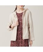 【エニィ スィス/any SiS】の【撥水/花粉対策】2WAYフーディー ブルゾン アイボリー|ID: prp329100004701809 ipo3291000000034311366