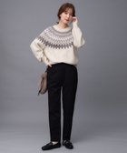 【エニー/ANY】の【ストレッチ/ガードル効果/裏起毛/洗濯機可能/ウエストゴム】大人の7daysウォームタッチパンツ ブラック|ID: prp329100004701811 ipo3291000000034211629