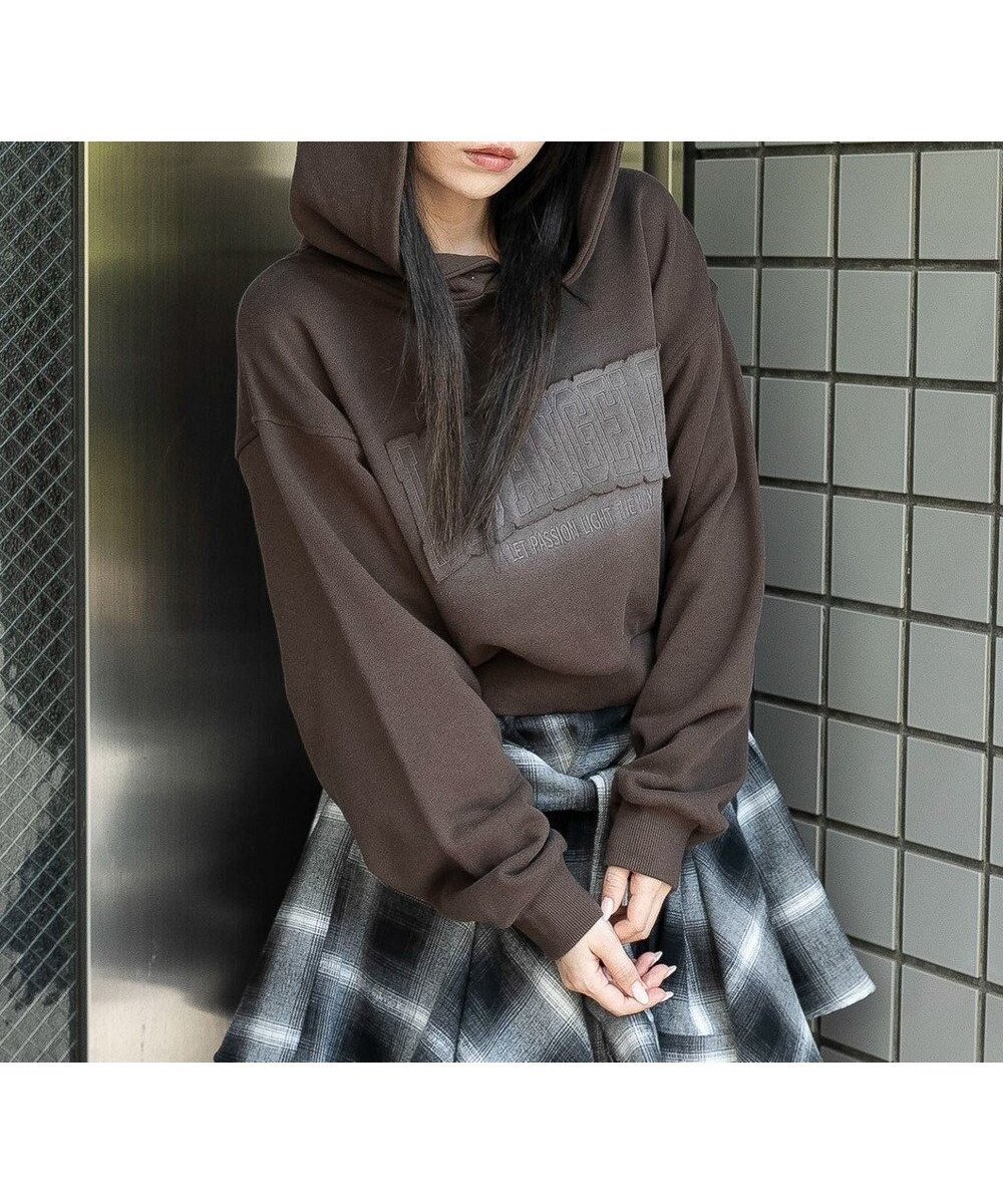 【ウィゴー/WEGO】のグラフィックショートパーカー インテリア・キッズ・メンズ・レディースファッション・服の通販 founy(ファニー) ファッション Fashion レディースファッション Fashion for Women トップス・カットソー Cut & Sew Tops レディースパーカー・カジュアルフーディー Casual Hoodies & Sweatshirts インナー Innerwear 秋 Autumn カーゴパンツ Cargo Pants, Utility Pants ガーリー Girly, Feminine Style キャップ Cap, Baseball Cap グラフィック Graphic, Graphic Design コンパクト Compact, Small Size ショート Short, Short Length スニーカー Sneakers, Trainers スマホ Smartphone, Mobile Device トレンド Trend, Trending Now バランス Balance, Style Balance パーカー Hoodie, Parka フェミニン Feminine, Girly フロント Front, Front Design プリント Print, Printed Pattern プリーツ Pleats, Pleated ルーズ Loose, Oversized 冬 Winter / This Winter A/W・秋冬 Autumn/Winter おすすめ Recommended / Our Picks ブラウン|ID: prp329100004701817 ipo3291000000033949689