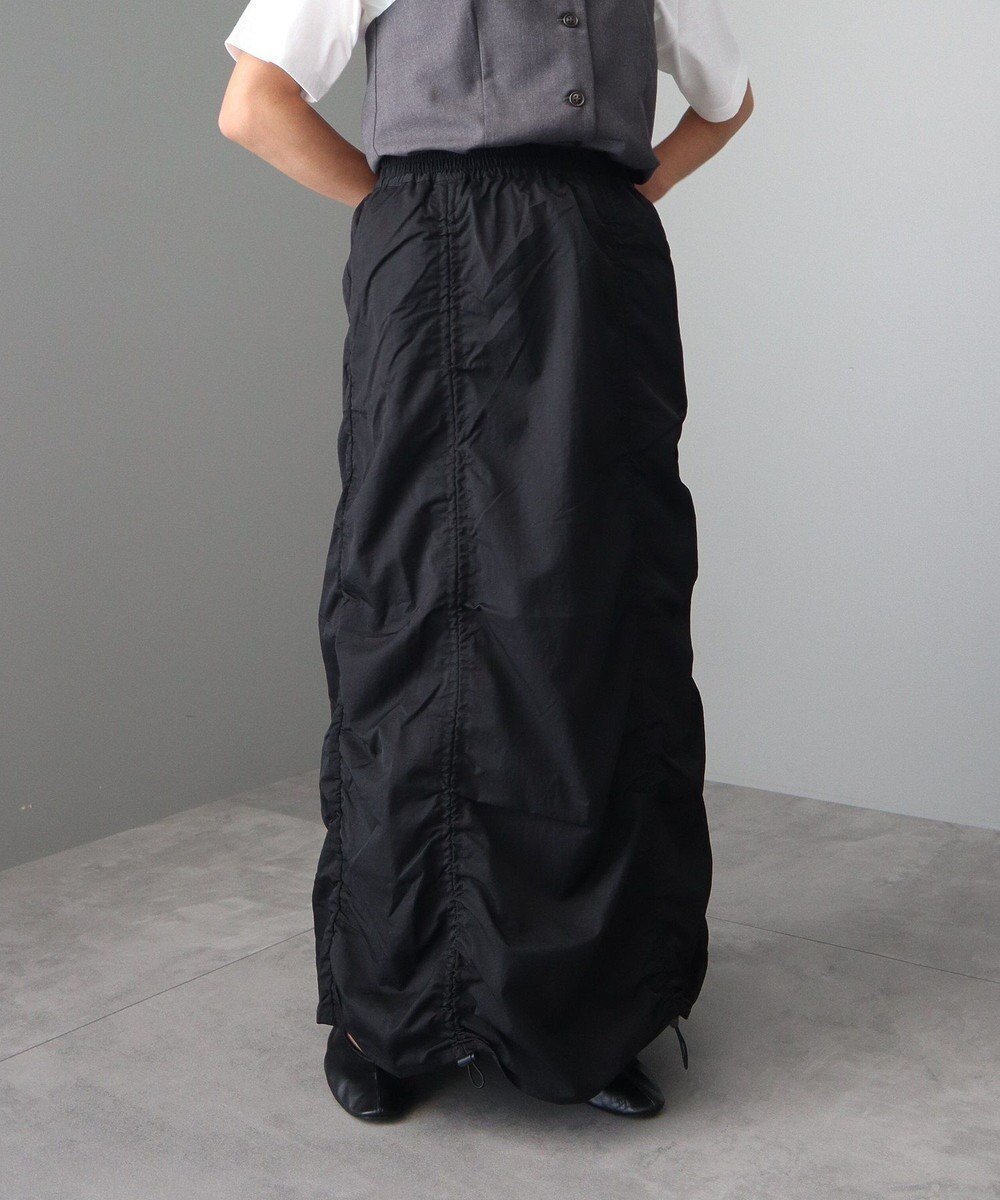 【クラフトスタンダードブティック/CRAFT STANDARD BOUTIQUE】のドロストシャーリングデザインスカート 人気、トレンドファッション・服の通販 founy(ファニー) 　ファッション　Fashion　レディースファッション　Fashion for Women　スカート　Skirts　シャーリング　Shirring, Ruched　シンプル　Simple, Minimal　ジャケット　Jacket, Outerwear　スニーカー　Sneakers, Trainers　ポケット　Pocket, Pocket Detail　A/W・秋冬　Autumn/Winter　 other-1|ID: prp329100004701822 ipo3291000000033949708
