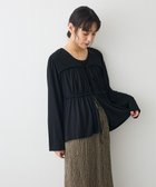【クラフトスタンダードブティック/CRAFT STANDARD BOUTIQUE】のドロストギャザープルオーバー 人気、トレンドファッション・服の通販 founy(ファニー) ファッション Fashion レディースファッション Fashion for Women トップス・カットソー Cut & Sew Tops シャツ・ブラウス・オフィスカジュアル Elegant Blouses & Button-Ups ロングTシャツ・Tシャツ Longline T-Shirts & Tees カジュアルプルオーバー・ニットトップス Pullovers & Knit Tops / Casual Pullovers カットソー・ベーシックTシャツ Cut-and-Sewn Tops / Stretch Tees & Basics インナー Innerwear カットソー Cut and Sewn Top ギャザー Gathered, Ruffled シンプル Simple, Minimal タイトスカート Pencil Skirt, Tight Skirt デニム Denim, Jeans Material ベーシック Basic, Essential ペプラム Peplum, Flared Hem ボトム Bottoms, Lower Wear ポケット Pocket, Pocket Detail 羽織 Haori, Light Jacket リラックス Relax, Relaxed Fit ロング Long, Long-Length A/W・秋冬 Autumn/Winter エレガント 上品 Elegant ビジネス 仕事 通勤 Business / Work / Commuting thumbnail Black|ID: prp329100004701823 ipo3291000000033949713