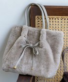 【エニィ スィス/any SiS】の【2WAY】フェイクファーリボン バッグ ライトグレー|ID: prp329100004701830 ipo3291000000035806811