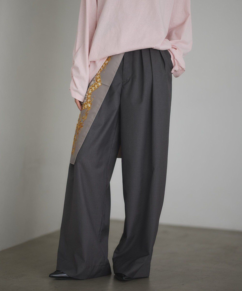 【クラフトスタンダードブティック/CRAFT STANDARD BOUTIQUE】の3タックワイドスラックス 人気、トレンドファッション・服の通販 founy(ファニー) 　ファッション　Fashion　レディースファッション　Fashion for Women　パンツ　Pants & Trousers　コンパクト　Compact, Small Size　ジャケット　Jacket, Outerwear　スニーカー　Sneakers, Trainers　スラックス　Slacks, Dress Pants　トレンド　Trend, Trending Now　ポケット　Pocket, Pocket Detail　ワイド　Wide, Wide Fit　A/W・秋冬　Autumn/Winter　おすすめ　Recommended / Our Picks　 other-1|ID: prp329100004701832 ipo3291000000033949798