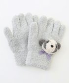 【エニィ/ANY / KIDS】の立体 アニマル モチーフ 手袋 グレー×パンダ|ID: prp329100004703607 ipo3291000000034347655