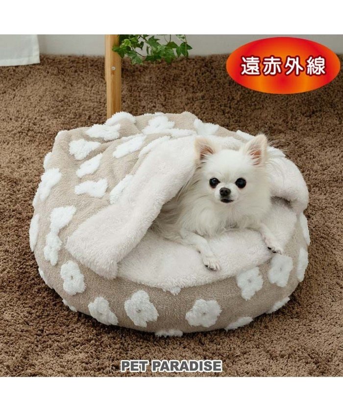 【ペットパラダイス/PET PARADISE / GOODS】のペットパラダイス ボア寝袋 丸型 《お花柄》S 径50cm 超小型犬 インテリア・キッズ・メンズ・レディースファッション・服の通販 founy(ファニー) https://founy.com/ 冬 Winter / This Winter 洗える Machine Washable 犬 Dog 秋 Autumn ホーム・キャンプ・アウトドア・お取り寄せ Home Living / Home & Lifestyle / Camping Gear / Outdoor Camping ペットグッズ Pet Supplies |ID: prp329100004703612 ipo3291000000033965687