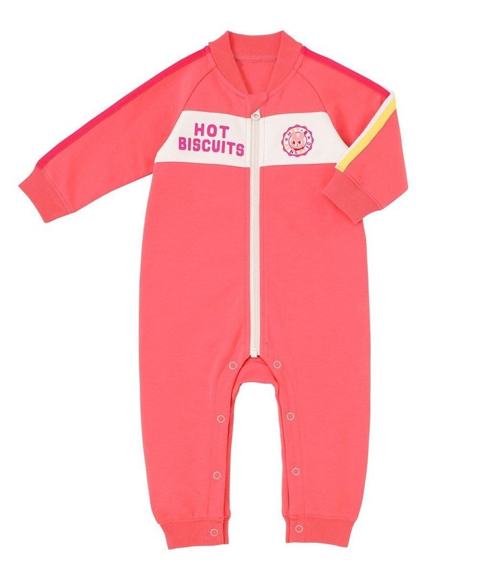【ミキハウスホットビスケッツ/MIKI HOUSE HOT BISCUITS / KIDS】の【70-80cm】 〈ジャージ素材〉スポーティカバーオール インテリア・キッズ・メンズ・レディースファッション・服の通販 founy(ファニー) https://founy.com/ ファッション Fashion キッズファッション Fashion for Kids キャップ Cap, Baseball Cap スニーカー Sneakers, Trainers スポーティ Sporty, Casual Athletic ベビー Baby, Babywear A/W・秋冬 Autumn/Winter |ID: prp329100004703616 ipo3291000000033965700