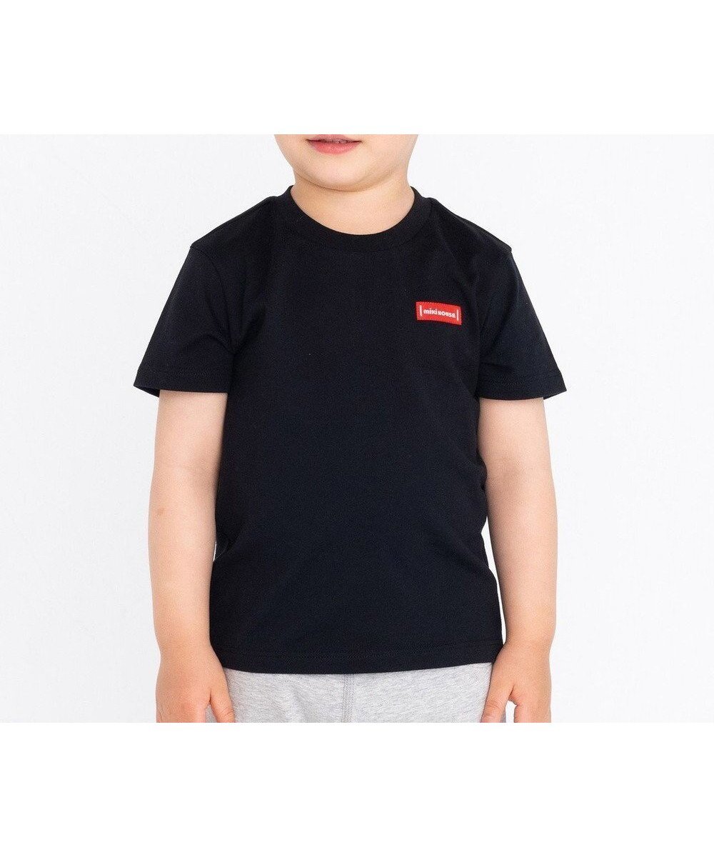 【ミキハウスホットビスケッツ/MIKI HOUSE HOT BISCUITS / KIDS】の【ミキハウス】【80-150cm】半袖Tシャツ インテリア・キッズ・メンズ・レディースファッション・服の通販 founy(ファニー) 　ファッション　Fashion　キッズファッション　Fashion for Kids　トップス・カットソー　Cut & Sew Tops　おすすめ　Recommended / Our Picks　カットソー　Cut and Sewn Top　シンプル　Simple, Minimal　半袖　Short Sleeve, Half Sleeve　吸水　Absorbent, Quick-Dry　夏　Summer　春　Spring　S/S・春夏　SS, Spring/Summer, Warm Season　黒|ID: prp329100004703628 ipo3291000000033965740
