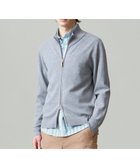 【ジェイ プレス/J.PRESS / MEN】の【ストレッチ性 / イージーケア】【FLEX YARN】フルジップニットカーディガン ライトグレー系|ID: prp329100004703636 ipo3291000000034347836