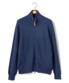 【ジェイ プレス/J.PRESS / MEN】の【ストレッチ性 / イージーケア】【FLEX YARN】フルジップニットカーディガン ブルー系|ID: prp329100004703636 ipo3291000000034347837