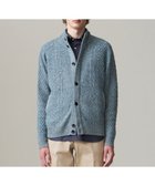 【ジェイ プレス/J.PRESS / MEN】の【Cash Lamb s Wool】ハイネックケーブルカーディガンニット グリーン系|ID: prp329100004703640 ipo3291000000034364618