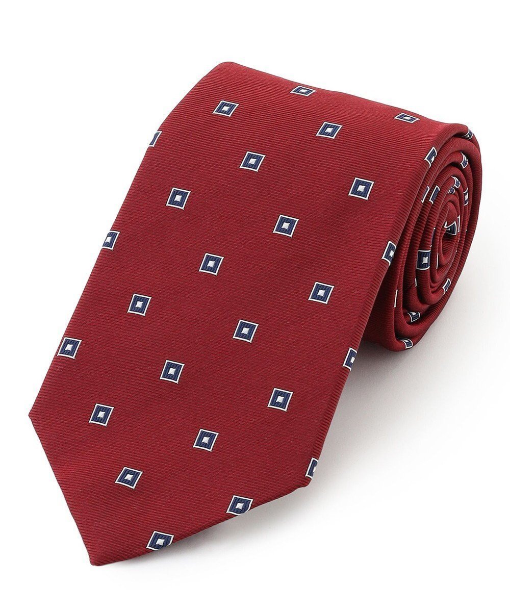 【ジェイ プレス/J.PRESS / MEN】の【フレッシャーズにもおすすめ】小紋柄 ネクタイ インテリア・キッズ・メンズ・レディースファッション・服の通販 founy(ファニー) 　ファッション　Fashion　メンズファッション　Fashion for Men　おすすめ　Recommended / Our Picks　シルク　Silk, 100% Silk　スーツ　Suit, Formalwear　ビジネス 仕事 通勤　Business / Work / Commuting　エレガント 上品　Elegant　ワイン系7|ID: prp329100004703652 ipo3291000000035212821