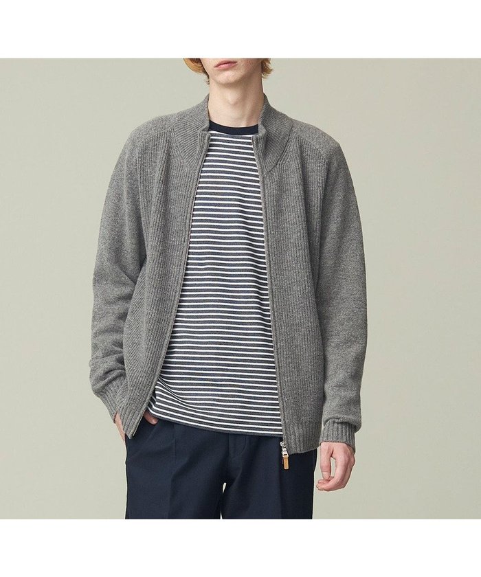 【ジェイ プレス/J.PRESS / MEN】の【WEB限定】畔編み フルジップカーディガン インテリア・キッズ・メンズ・レディースファッション・服の通販 founy(ファニー) https://founy.com/ ファッション Fashion メンズファッション Fashion for Men トップス・カットソー Cut & Sew Tops カーディガン / 羽織り Cardigans カーディガン Cardigan, Knitwear フロント Front, Front Design メンズ Men's, Menswear 畦 Ribbed Knit A/W・秋冬 Autumn/Winter |ID: prp329100004703658 ipo3291000000033965855