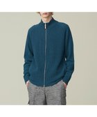 【ジェイ プレス/J.PRESS / MEN】の【WEB限定】畔編み フルジップカーディガン グリーン系|ID: prp329100004703658 ipo3291000000034355076