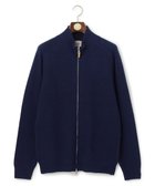 【ジェイ プレス/J.PRESS / MEN】の【WEB限定】畔編み フルジップカーディガン ネイビー系|ID: prp329100004703658 ipo3291000000034355077