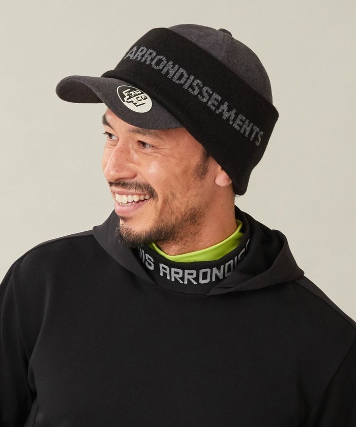 【23区 ゴルフ/23区GOLF / MEN】の【MEN】3WAYキャップ インテリア・キッズ・メンズ・レディースファッション・服の通販 founy(ファニー) https://founy.com/ ファッション Fashion メンズファッション Fashion for Men ウォーム Warm Fabric キャップ Cap, Baseball Cap シンプル Simple, Minimal ベーシック Basic, Essential 帽子 Hat, Headwear |ID: prp329100004703664 ipo3291000000033965881