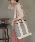 【トプカピ/TOPKAPI】の【Breath TOPKAPI】スコッチグレイン ネオレザー 縦型 A4 トート バッグ ショルダー付き L ライトグレー|ID: prp329100004703682 ipo3291000000034674662