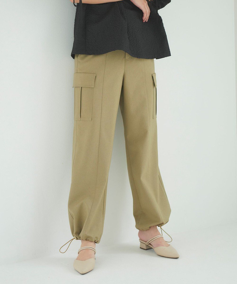 【フェルゥ/Feroux】の【ONWARD CROSSET MAG掲載】パラシュートカーゴ パンツ インテリア・キッズ・メンズ・レディースファッション・服の通販 founy(ファニー) ファッション Fashion レディースファッション Fashion for Women パンツ Pants & Trousers カーゴパンツ Cargo Pants, Utility Pants チュニック Tunic, Long Top ツイル Twist, Twisted Detail デニム Denim, Jeans Material トレンド Trend, Trending Now フェミニン Feminine, Girly フリル Frill, Ruffle 今季 This Season, Current Season A/W・秋冬 Autumn/Winter 雑誌 Magazine, Fashion Magazine カーキ系|ID: prp329100004703687 ipo3291000000033965970