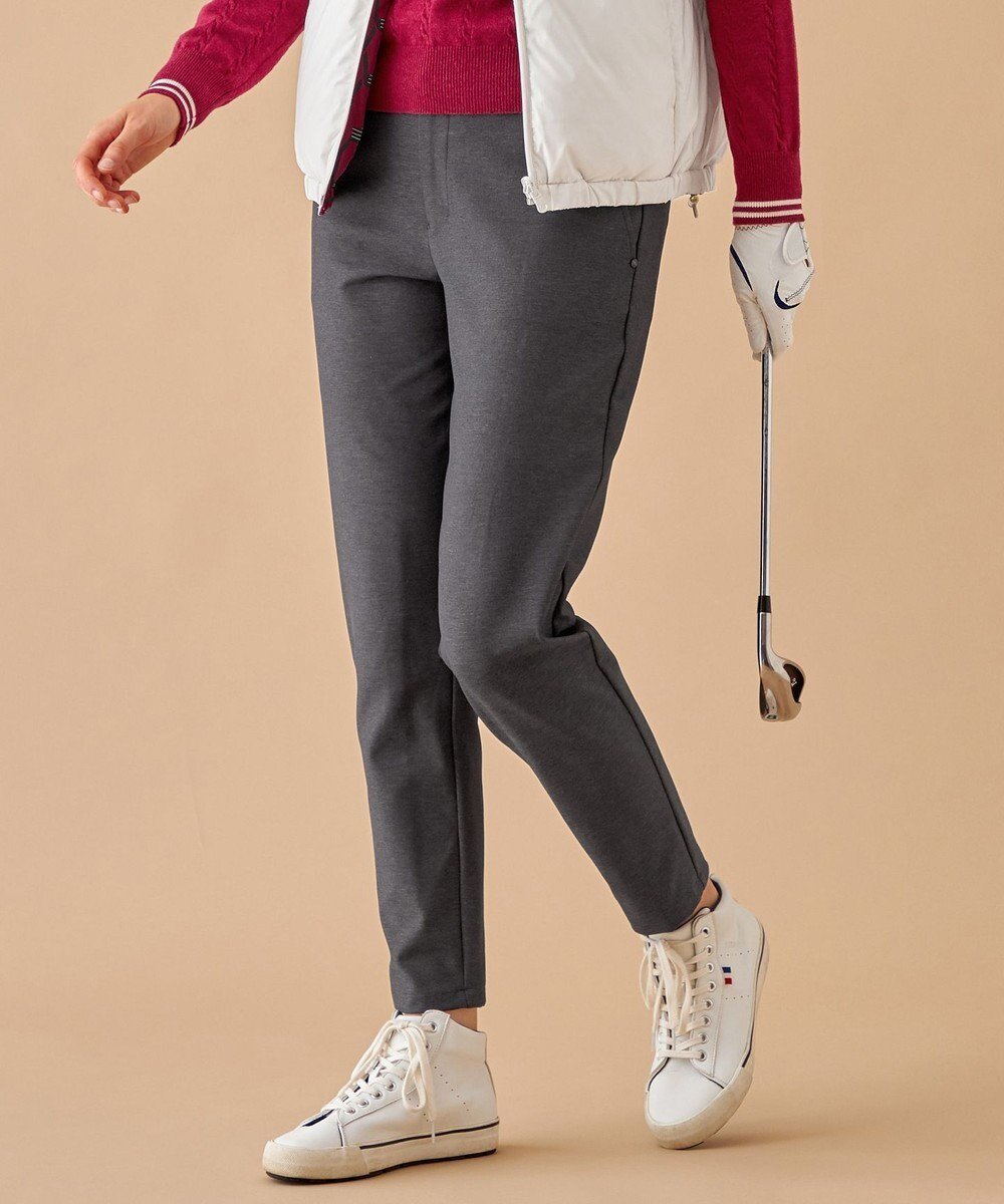 【23区 ゴルフ/NIJYUSANKU GOLF】の【WOMEN】【撥水・ストレッチ】4WAYストレッチパンツ オンオフ問わず幅広く使える インテリア・キッズ・メンズ・レディースファッション・服の通販 founy(ファニー) 　ファッション　Fashion　レディースファッション　Fashion for Women　パンツ　Pants & Trousers　おすすめ　Recommended / Our Picks　ストレッチ　Stretch, Stretchy Fabric　スポーツ　Sports, Activewear　スポーティ　Sporty, Casual Athletic　ポケット　Pocket, Pocket Detail　ビジネス 仕事 通勤　Business / Work / Commuting　A/W・秋冬　Autumn/Winter　グレー系|ID: prp329100004703690 ipo3291000000035723451