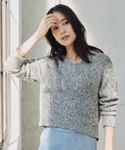 【自由区/JIYU-KU】の【洗える】カラーミックスリネン ニット カーキ|ID: prp329100004703691 ipo3291000000034526529