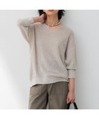 【23区/NIJYUSANKU】の【洗える】ピュアリネン Vネック ニット 人気、トレンドファッション・服の通販 founy(ファニー) ファッション Fashion レディースファッション Fashion for Women トップス・カットソー Cut & Sew Tops ニット Knit Tops & Sweaters Vネックトップス V-Neck Tops / V-Cut Neckline Shirts オレンジ Orange 春 Spring 洗える Machine Washable 畦 Ribbed Knit スリット Slit, Slit Detail スリーブ Sleeve, Long Sleeve / Short Sleeve セーター Sweater, Knitwear ベスト Vest, Waistcoat リネン Linen, Linen Fabric リラックス Relax, Relaxed Fit ワイド Wide, Wide Fit S/S・春夏 SS, Spring/Summer, Warm Season 夏 Summer 2024年 2024 2024春夏・S/S Spring/Summer 2024 SS24 thumbnail ブラウン系5|ID: prp329100004703704 ipo3291000000033966042