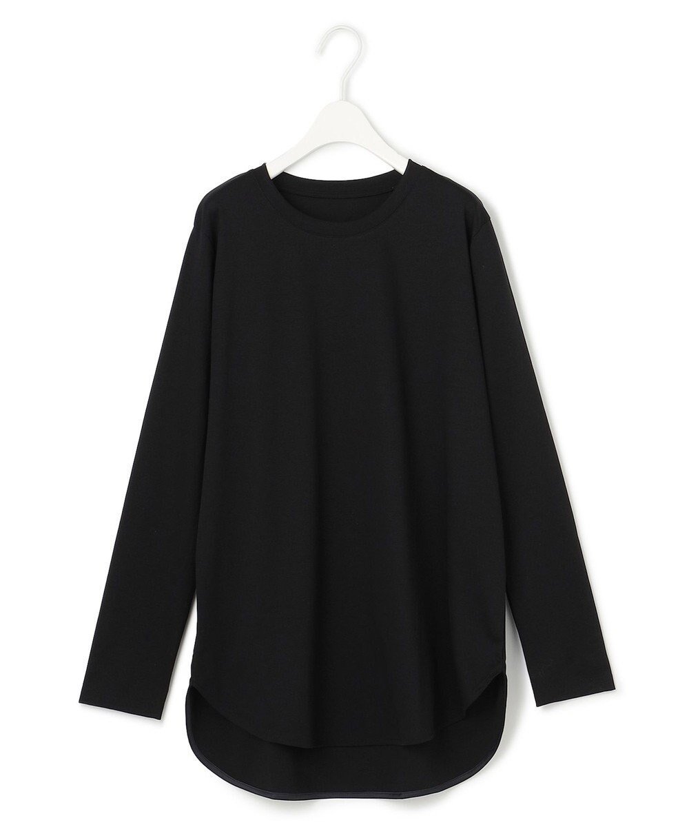 【アイシービー/iCB】の【WEB限定カラーあり・洗える】 シンプルジャージー ロングスリーブTシャツ インテリア・キッズ・メンズ・レディースファッション・服の通販 founy(ファニー) ファッション Fashion レディースファッション Fashion for Women トップス・カットソー Cut & Sew Tops シャツ・ブラウス・オフィスカジュアル Elegant Blouses & Button-Ups ロングTシャツ・Tシャツ Longline T-Shirts & Tees カットソー・ベーシックTシャツ Cut-and-Sewn Tops / Stretch Tees & Basics インナー Innerwear 春 Spring 洗える Machine Washable カットソー Cut and Sewn Top コンパクト Compact, Small Size シルケット Silket, Silky Cotton ジャケット Jacket, Outerwear スリット Slit, Slit Detail スリーブ Sleeve, Long Sleeve / Short Sleeve ハイネック High Neck, Mock Neck ボーダー Border, Stripe ラウンド Round, Round Neck ロング Long, Long-Length S/S・春夏 SS, Spring/Summer, Warm Season 夏 Summer 2023年 2023 2023-2024秋冬・A/W Autumn/Winter 2023–24 AW23–24 ブラック系|ID: prp329100004703708 ipo3291000000034282889