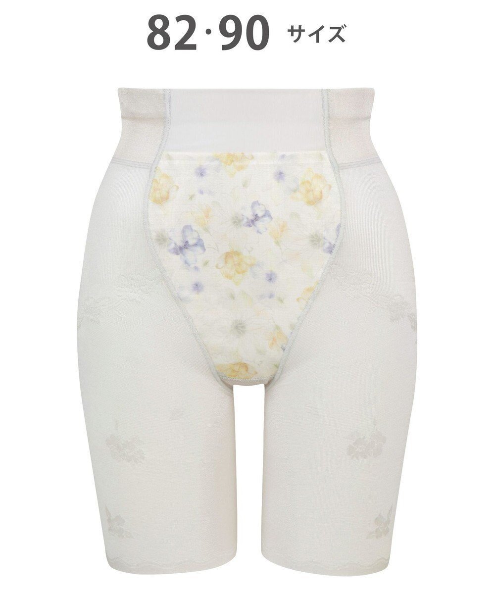 【ウィング/Wing】のガードル 【ハミデンヌ】 ウエストのハミ肉すっきりカバー ロング丈 KQ2785 ウイング/ワコール インテリア・キッズ・メンズ・レディースファッション・服の通販 founy(ファニー) 　ファッション　Fashion　レディースファッション　Fashion for Women　下着・ランジェリー　Lingerie & Intimates　アンダーウェア・ベースインナー・肌着　Underwear / Base Layer / Undergarments　アンダー　Underwear Essentials　ストレッチ　Stretch, Stretchy Fabric　フラット　Flat, Flat Shoes　フロント　Front, Front Design　ロング　Long, Long-Length　おすすめ　Recommended / Our Picks　シェルベージュ|ID: prp329100004703709 ipo3291000000034411418