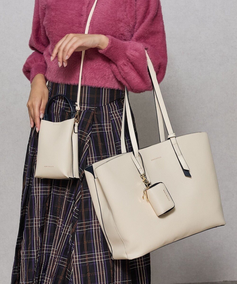 【スタイルコード/STYLE CODE】の【MERCURYDUO/マーキュリーデュオ】ラージトート スマートショルダー WFキーケース 三点セット 人気、トレンドファッション・服の通販 founy(ファニー) 　ファッション　Fashion　レディースファッション　Fashion for Women　バッグ　Bags　ショルダー　Shoulder, Shoulder Strap　シンプル　Simple, Minimal　スペシャル　Special, Limited Edition　スマート　Smart, Elegant　財布　Wallet, Purse　チェーン　Chain, Chain Strap　チャーム　Charm, Pendant　ポケット　Pocket, Pocket Detail　ラップ　Wrap, Wrap Design　リボン　Ribbon, Bow　エレガント 上品　Elegant　ビジネス 仕事 通勤　Business / Work / Commuting　 other-1|ID: prp329100004703722 ipo3291000000033966183