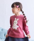【エニィ/ANY / KIDS】の裏シャギー アップリケ トレーナー ローズピンク×ウサギ|ID: prp329100004704586 ipo3291000000033973708