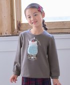 【エニィ/ANY / KIDS】の裏シャギー アップリケ トレーナー チャコール×クリームソーダ|ID: prp329100004704586 ipo3291000000033973710