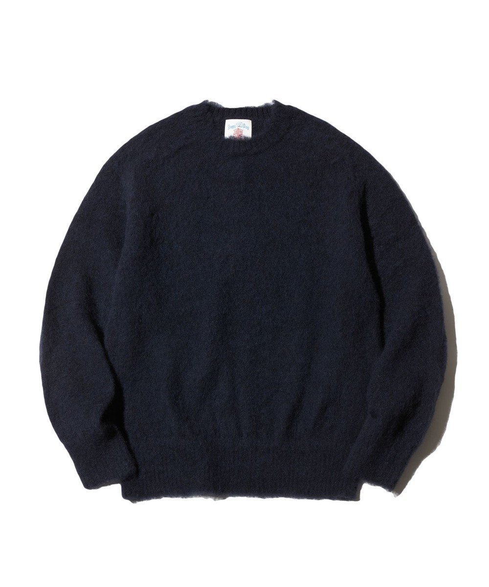 【ジェイ プレス/J.PRESS / MEN】の【J.PRESS ORIGINALS】SHETLAND WOOL SHAGGY KNIT / JAPAN MADE インテリア・キッズ・メンズ・レディースファッション・服の通販 founy(ファニー) 　ファッション　Fashion　メンズファッション　Fashion for Men　トップス・カットソー　Cut & Sew Tops　ニット・セーター / 定番トップス　Knit Tops & Sweaters　クラシカル　Classical, Vintage-Inspired　クラシック　Classic, Timeless Style　軽量　Lightweight, Ultra Light　ショルダー　Shoulder, Shoulder Strap　セーター　Sweater, Knitwear　A/W・秋冬　Autumn/Winter　日本製　Made In Japan　犬　Dog　ネイビー系|ID: prp329100004704603 ipo3291000000033973765