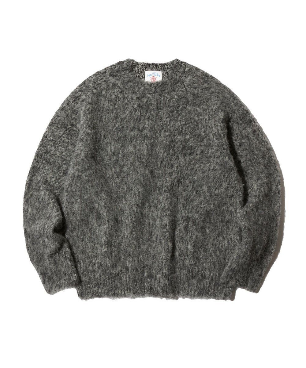 【ジェイ プレス/J.PRESS / MEN】の【J.PRESS ORIGINALS】SHETLAND WOOL SHAGGY KNIT / JAPAN MADE インテリア・キッズ・メンズ・レディースファッション・服の通販 founy(ファニー) ファッション Fashion メンズファッション Fashion for Men トップス・カットソー Cut & Sew Tops ニット・セーター / 定番トップス Knit Tops & Sweaters クラシカル Classical, Vintage-Inspired クラシック Classic, Timeless Style 軽量 Lightweight, Ultra Light ショルダー Shoulder, Shoulder Strap セーター Sweater, Knitwear A/W・秋冬 Autumn/Winter 日本製 Made In Japan 犬 Dog グレー系|ID: prp329100004704603 ipo3291000000034863824