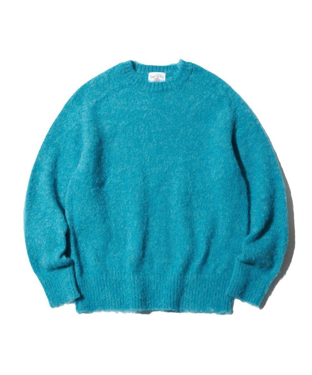 【ジェイ プレス/J.PRESS / MEN】の【J.PRESS ORIGINALS】SHETLAND WOOL SHAGGY KNIT / JAPAN MADE インテリア・キッズ・メンズ・レディースファッション・服の通販 founy(ファニー) ファッション Fashion メンズファッション Fashion for Men トップス・カットソー Cut & Sew Tops ニット・セーター / 定番トップス Knit Tops & Sweaters クラシカル Classical, Vintage-Inspired クラシック Classic, Timeless Style 軽量 Lightweight, Ultra Light ショルダー Shoulder, Shoulder Strap セーター Sweater, Knitwear A/W・秋冬 Autumn/Winter 日本製 Made In Japan 犬 Dog ブルー系|ID: prp329100004704603 ipo3291000000034863825