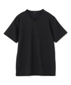 【ジョゼフ オム/JOSEPH HOMME / MEN】のハイゲージリネンジャージー Vネックカットソー ブラック系|ID: prp329100004704604 ipo3291000000034544615