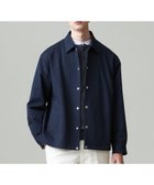 【ジェイ プレス/J.PRESS / MEN】のKANEMASA グレンチェック サッカージャージー コーチジャケット ネイビー系|ID: prp329100004704605 ipo3291000000033973773