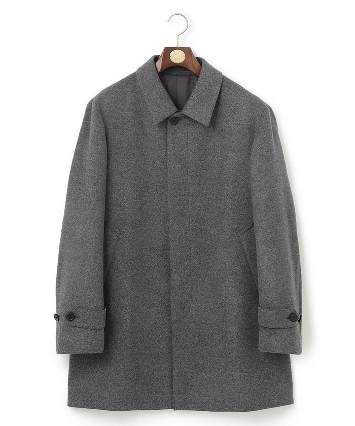 【ジェイ プレス/J.PRESS / MEN】の【WEB・一部店舗限定】ウールビーバー ステンカラーコート インテリア・キッズ・メンズ・レディースファッション・服の通販 founy(ファニー) https://founy.com/ ファッション Fashion メンズファッション Fashion for Men アウター Men's Coats Outerwear エレガント 上品 Elegant ショート Short, Short Length ジャケット Jacket, Outerwear スタンド Stand Collar, Upright Stand フラップ Flap, Flap Pocket ラグジュアリー Luxury, Elegant A/W・秋冬 Autumn/Winter |ID: prp329100004704606 ipo3291000000033973774
