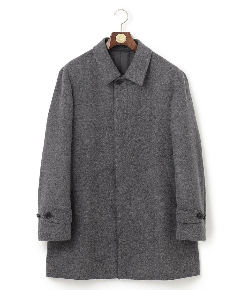 【ジェイ プレス/J.PRESS / MEN】の【WEB・一部店舗限定】ウールビーバー ステンカラーコート 人気、トレンドファッション・服の通販 founy(ファニー) 　ファッション　Fashion　メンズファッション　Fashion for Men　アウター　Men's Coats Outerwear　エレガント 上品　Elegant　ショート　Short, Short Length　ジャケット　Jacket, Outerwear　スタンド　Stand Collar, Upright Stand　フラップ　Flap, Flap Pocket　ラグジュアリー　Luxury, Elegant　A/W・秋冬　Autumn/Winter　 other-1|ID: prp329100004704606 ipo3291000000033973774
