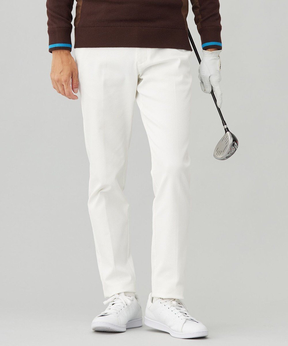 【23区 ゴルフ/23区GOLF / MEN】の【MEN】ストレッチ起毛パンツ インテリア・キッズ・メンズ・レディースファッション・服の通販 founy(ファニー) ファッション Fashion メンズファッション Fashion for Men ボトムス Bottoms ゴルフ Golf ストレッチ Stretch, Stretchy Fabric 冬 Winter / This Winter 定番 Standard, Basic Item A/W・秋冬 Autumn/Winter アイボリー系|ID: prp329100004704611 ipo3291000000034505144