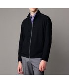 【ジョセフ アブード/JOSEPH ABBOUD / MEN】の【ストレッチ/ソフト/洗える/JAPANファブリック】ウールブロックピケ スタンドジップ アウター ブラック系|ID: prp329100004704616 ipo3291000000033973814