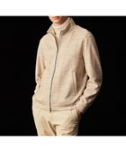 【ジョセフ アブード/JOSEPH ABBOUD / MEN】の【ストレッチ/ソフト/洗える/JAPANファブリック】ウールブロックピケ スタンドジップ アウター ベージュ系|ID: prp329100004704616 ipo3291000000033973815
