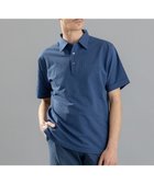 【ジョゼフ オム/JOSEPH HOMME / MEN】のコンパクトサッカージャージー ポロシャツ ダルブルー系|ID: prp329100004704624 ipo3291000000033973850