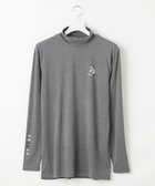 【23区 ゴルフ/23区GOLF / MEN】の【MEN】吸湿発熱で保温性抜群!インナーにもおすすめなエニワイズモックネックシャツ ライトグレー系|ID: prp329100004704627 ipo3291000000033973865