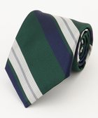 【ジェイ プレス/J.PRESS / MEN】の【JAPANESE TWILL REPPE STRIPE COLLECTION】レジメンタルネクタイ グリーン系1|ID: prp329100004704630 ipo3291000000034337632