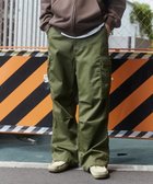 【ウィゴー/WEGO】の【ユニセックス着用ITEM/SMLサイズ展開】ワイドカーゴパンツ カーキ|ID: prp329100004704632 ipo3291000000034198930