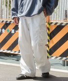 【ウィゴー/WEGO】の【ユニセックス着用ITEM/SMLサイズ展開】ワイドカーゴパンツ ホワイト|ID: prp329100004704632 ipo3291000000034198931