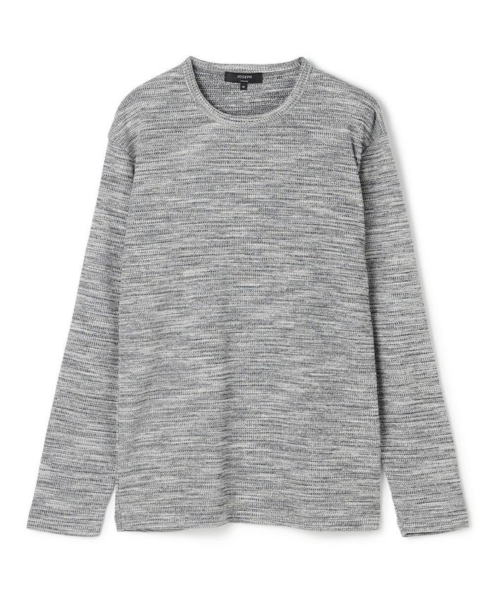 【ジョゼフ オム/JOSEPH HOMME / MEN】の【WEB・一部店舗限定】 メランジワッフル クルーネックカットソー インテリア・キッズ・メンズ・レディースファッション・服の通販 founy(ファニー) https://founy.com/ ファッション Fashion メンズファッション Fashion for Men トップス・カットソー Cut & Sew Tops メンズシャツ Shirts カットソー Cut and Sewn Top スペシャル Special, Limited Edition ベーシック Basic, Essential メランジ Melange, Mixed Yarn ワッフル Waffle, Waffle Knit A/W・秋冬 Autumn/Winter 長袖 Long Sleeve, Full Sleeve |ID: prp329100004704634 ipo3291000000033973893